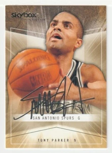 Tony Parker - San Antonio (NBA Basketball) 2004-05 Skybox Autographics # 26 Mint - Picture 1 of 1