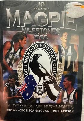 AFL Collingwood Magpies-  Magpie Milestones NEW/sealed region 4 DVD (football) - image 1 of 4