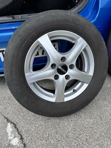 4 Kompletträder Alufelgen 195/65 R15 91H für VW/Audi, gebraucht - Bild 1 von 3