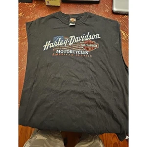 T-shirt senza maniche vintage Harley Davidson Hawaii Kauai XL - Foto 1 di 3