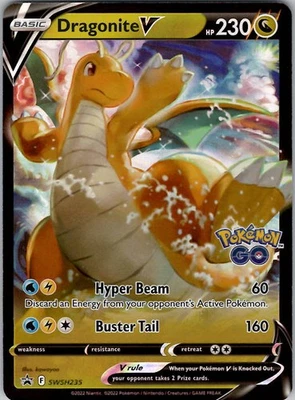 Dragonite V - SWSH: Sword & Shield Promo Cards SWSH235 Holo NM - Image 1 of 2