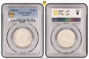 Australia 1940(m) Florin PCGS MS63 - Picture 1 of 1
