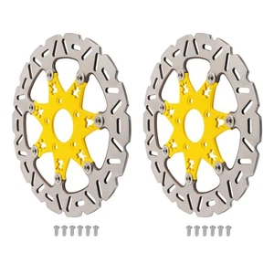 Rotor de freno delantero 2x 299 mm para Harley-Davidson Touring Street Glide Road King - Imagen 1 de 15