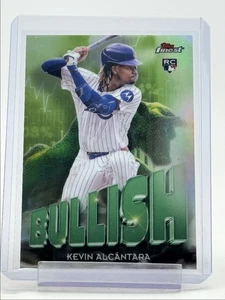 KEVIN ALCANTARA 2025 TOPPS FINEST BULLISH ROOKIE BASEBALL CUBS RC Q2277 - Picture 1 of 2
