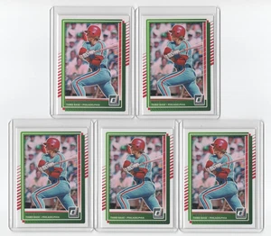 Mike Schmidt 2025 Donruss base #82 w/sleeves 5 card lot- Hall of Famer!!! - Picture 1 of 2