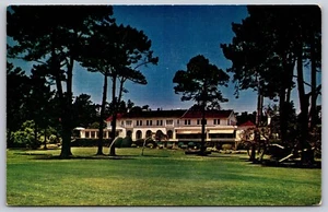 Del Monte Lodge Pebble Beach Kalifornien Chrom Postkarte - Bild 1 von 2