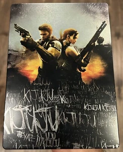 STEELBOOK EDITION Resident Evil 5 - CIB Complete in Box -  Xbox 360 - Capcom - Picture 1 of 4