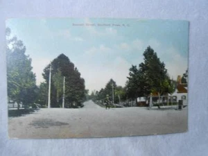 Vintage Postkarte - Bennett Street - Southern Pines, NC - Bild 1 von 1
