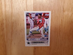 2022 Topps Baseball SERIES 1 # 6 Jazz Chisholm Jr. FUTURE STAR 