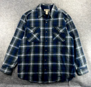 Duluth Trading  Co Long Sleeve Men's XL Blue Plaid Button-Down Casual Shirt - Picture 1 of 7
