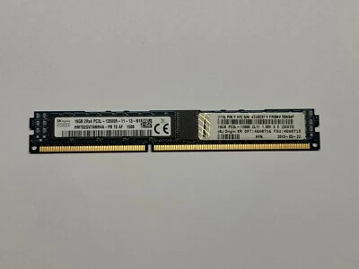 SKHynix 16GB DDR3 1600 PC3L-12800R 1.35V Registered ECC RAM HMT82GV7AMR4A Lenovo - Image 1 of 2