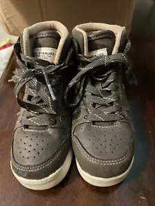 Levi Strauss Toddler Shoes Laceup Boot Style Size 10 Child High Top Sneakers Brn - Picture 1 of 12