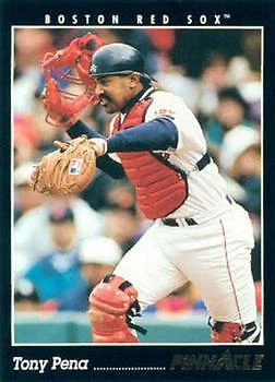 1993 Pinnacle #506 Tony Pena - Image 1 of 2