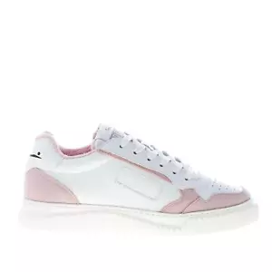 VOILE BLANCHE scarpe donna Sneaker Hybro in pelle vegetale bianco e rosa - Foto 1 di 8