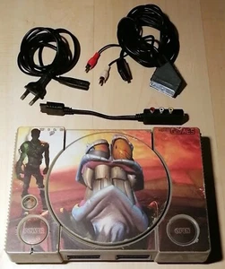 Sony Playstation 1 Konsole SCPH-1002 mit Modchip und Wild 9 Aufkleber - Bild 1 von 9