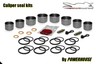 Yamaha YZF-R6 front brake caliper piston seal rebuild kit 1999 2000 5EB EMT