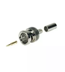 Comprenhensive Premium 75 Ohm BNC Plug Crimp / RGB Mini Coax (1x) - Picture 1 of 2