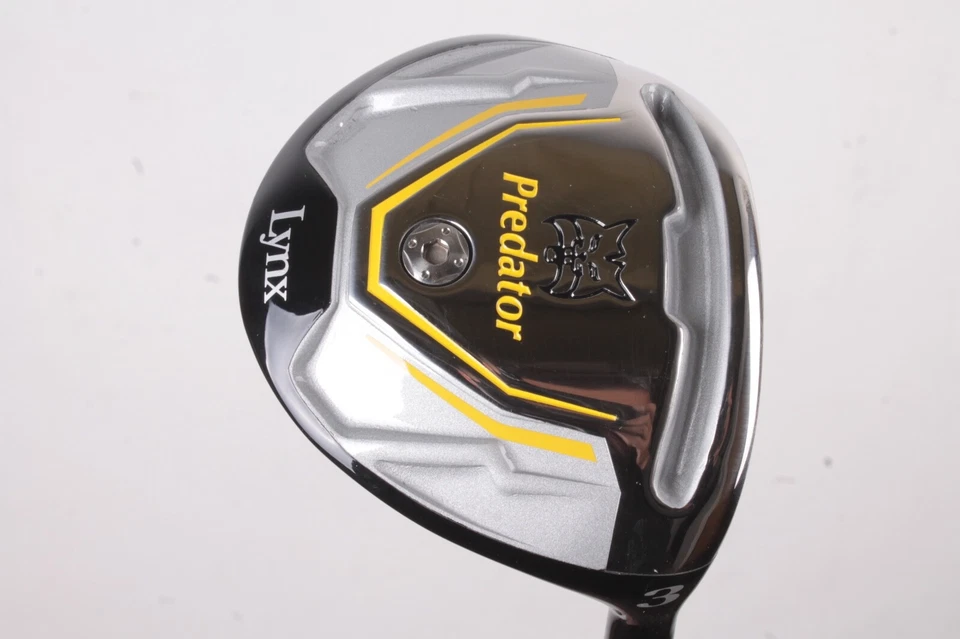 LYNX PREDATOR 3 WOOD 15 DEG LOFT US STIFF FLEX GRAPHITE SHAFT GOLF CLUB - Image 1 of 4