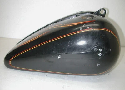 HARLEY DAVIDSON Softail Springer 1984-1999 OEM 5.2 Gal Split Fuel Gas Tank - Imagem 1 de 4