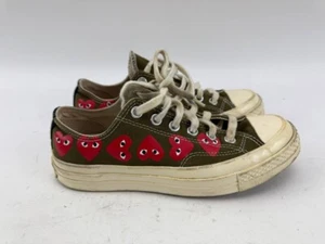 Converse Chuck Taylor All Star 70 Comme Des Garcons Green Size 5 - Picture 1 of 9