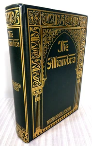 THE ALHAMBRA BY WASHINGTON IRVING 1800's Thomas Crowell Very Good! - Picture 1 of 10