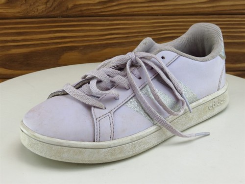 Scarpe Adidas taglia 1 5 ragazze sneaker giovani rosa sintetiche stringate