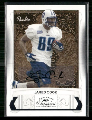 Jared Cook 2009 Classics RC Auto 22/299 - Image 1 of 2
