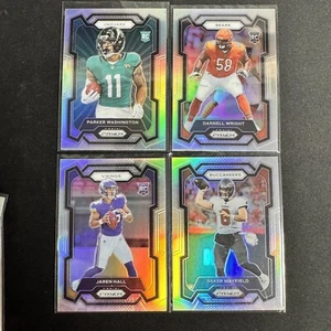 2023 Panini Prizm Football Silver Prizm & No Huddle - Pick A Card - Rookie & Vet - Picture 1 of 117