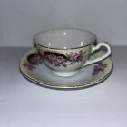 Mocco Cup And Saucer Set Made In Occupied Japan
