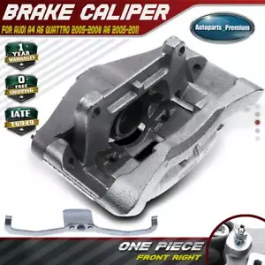 Disc Brake Caliper for Audi A4 A6 Quattro 2005-2008 A6 2005-2011 Front Passenger - Picture 1 of 8