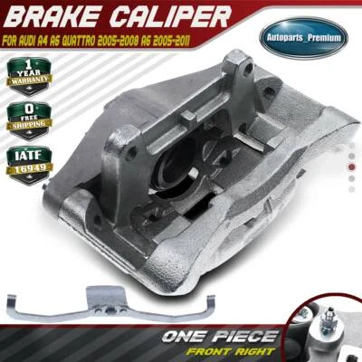 Pinza de freno de disco para Audi A4 A6 Quattro 2005-2008 A6 2005-2011 pasajero delantero Foto 1 de 4