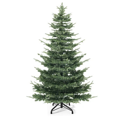 7.5ft Pre-Lit Aspen Fir Artificial Christmas Tree w/1319 Mixed Branch Tips - Image 1 of 4