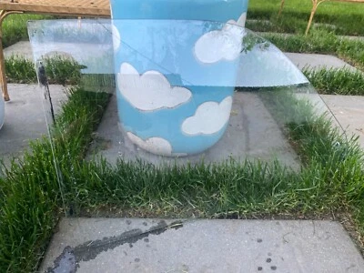 BMW E10 1600 2002 2002tii M10 OEM janela pop lateral vidro transparente do lado do motorista - Imagem 1 de 2