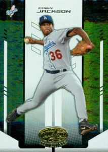 2004 Leaf Certified Materials Edwin Jackson 57 Dodgers - Picture 1 of 2