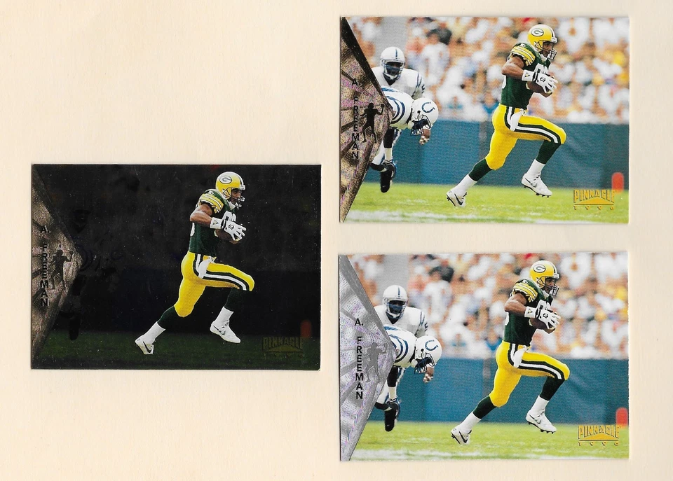 1996 Robert Brooks Pinnacle Foil, Premium Stock and Base Card Packers - Image 1 of 1