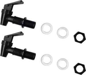 2 Pcs Replacement Cooler Faucet, Reusable Spigot Spout Water Beverage Lever Pour - Picture 1 of 7