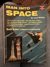 Man Into Space By Lloyd Mallan 1961 (Fawcett How To #436 Book