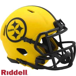 Pittsburgh Steelers Riddell Speed Style Rave Alternate Mini Helmet - Picture 1 of 2