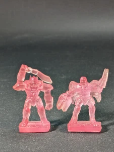 Transformers Beast Wars Choco 1 Convoy vs Megatron 1997 Shokugan Kabaya Purple - Picture 1 of 2
