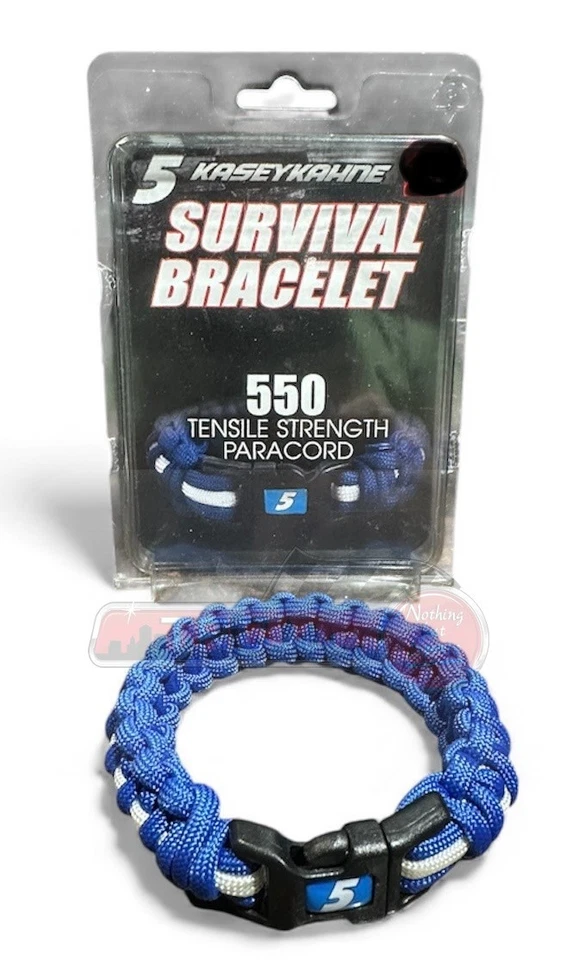 Pulsera de supervivencia Kasey Kahne #5 Wincraft L/XL Foto 1 de 1