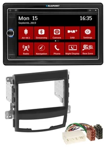Blaupunkt Bluetooth DAB 2DIN USB DVD MP3 Autoradio für SSangYong Korando 10-13 - Bild 1 von 9