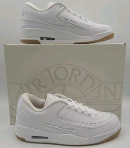 Nike Air Jordan 2/3 Women's Size 10 White Phantom Gum Sneakers FZ4122-102 New - Picture 1 of 9