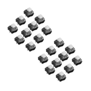  Juego de 2 interruptores mecánicos Clicky Switch pieza de computadora clicker teclado - Imagen 1 de 12
