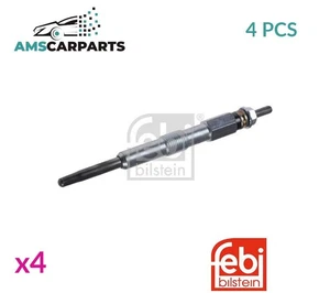 ENGINE GLOW PLUGS 176181 FEBI BILSTEIN 4PCS NEW OE REPLACEMENT - Picture 1 of 5