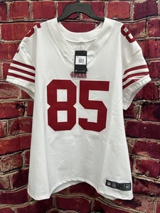 George Kittle San Francisco 49ers Nike Vapor Elite AUTHENTIC Weiß Trikot 52 - Bild 1 von 12