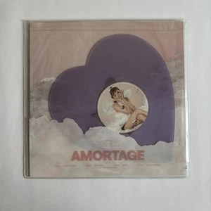[SEALED] BLACKPINK JISOO 1ST MINI ALBUM 'AMORTAGE' OFFICIAL VINYL LP - HEART VER - Picture 1 of 14