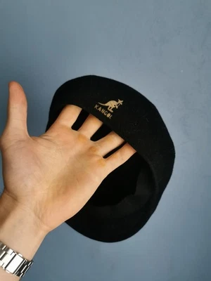 Raro Sombrero Vintage Lana Kangol Zhiganka Color Negro Talla S/M - Imagen 1 de 4