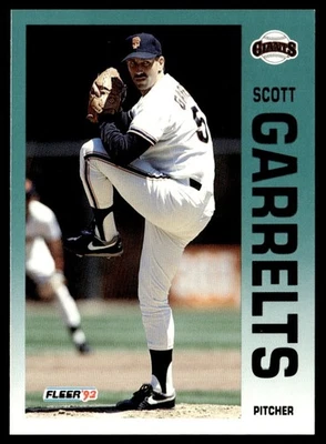 1992 Fleer Scott Garrelts San Francisco Giants #636 - Image 1 of 2