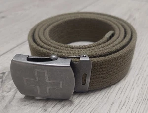 Militär Taillengürtel, Cordura oliv, Gr. 122 cm / 48 Zoll, 90er Jahre, gebraucht, Schweizer Armee - Bild 1 von 12