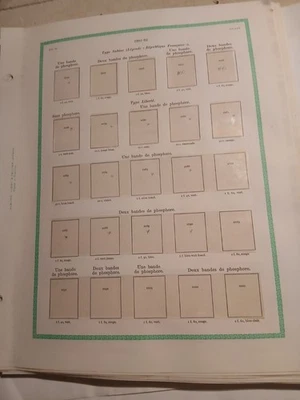 Feuilles Pour Album De Timbres Yvert Et Tellier - Photo 1/4